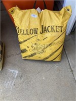 Yellow jacket outdoor archery target
