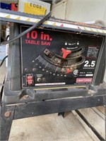 Craftsman 10” table saw untested