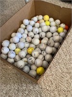 Box of golf balls