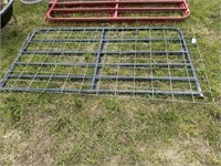 8 FT. 6 BAR GATE W/WIRE PANEL