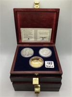Lot of 12 Coin Sets Including 9-Ronald Reagan
