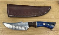 Unique Custom Damascus Knife #2