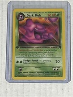 Pokemon DARK MUK 41/82 1st Edition Team Rocket