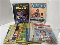 1970s MAD and CRACKED magazines