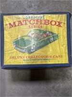 Vintage matchbox deluxe collectors case-no cars
