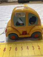 VTech little smart car pull behind toy with