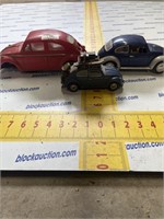 Set of 3 VW collector shelf models