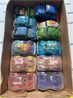 Box of VW toys