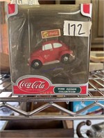 Coca Cola VW town square collectible car in box
