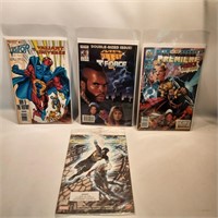 7 first issue comics, great condition