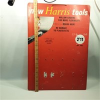 New Harris tools signage