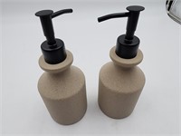 NEW 2 Hearth & Hand Stoneware Soap Pumps