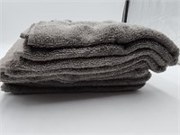 NEW 5 Room Essentials Gray Bath Towels