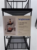 NEW Brightroom 2-Tier Slide-Out Organizer