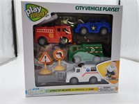 NEW Play Right City Vehicle Playset
