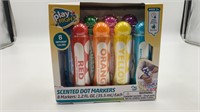 NEW 8-Pack Play Right Scented Dot Markers