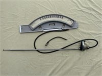 '58 Ford Used Antenna & Speedometer Face