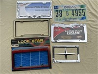 License Plate Covers and Plate