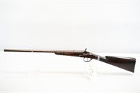 Antique Belgian 9mm Rimfire Flobert Rifle