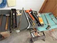 saws,hammers,mallet & tools