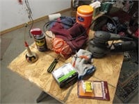 porter cable sander & misc items