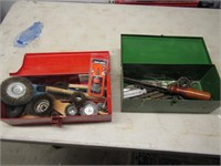 2 toolboxes & all brushes & items inside