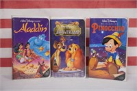 Disney Trio Puff Case VHS