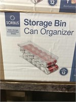 (2xbid) Sorbus Storage Bin Can Organizer