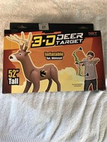 3D Deer Target 52" tall inflatable Whitetail