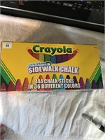 Crayola Washable Sidewalk Chaulk 36 Different Colo