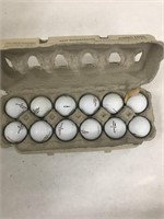 Lot of 12 Pinnacle Golf Balls
