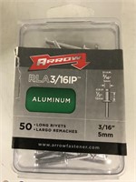 (3xbid) Arrow Aluminum 50 pc Rivet