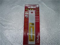 (6xbid) OLFA 18mm Insulation Blade Serrated