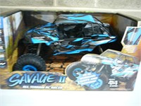 Savage II All-Terrain RC Racer 1:10 Scale w/Remote