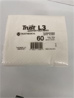 (2x bid)Trust Medical Quarter Fold Wipes
