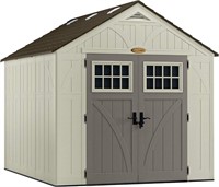 8' x 10' Heavy-Duty Resin Tremont Storage Shed