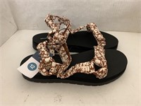 (12x bid)Universal Thread Chunky Sandals-Size 12