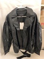 (12x bid)Who What Wear Black Jacket-Large