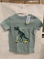 (12x bid)Cat & Jack Dino T-Shirt -5T