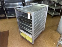 Aluminum Baking Sheet Cart