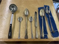 Silver Plated & Sterling Silver Serving Utensils
