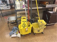Mop Buckets w/ Mop Replacements