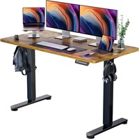 Adjustable Electric Standing Desk, 55 x 28 Inches