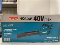 Makita XGT 40V Leaf Blower Kit