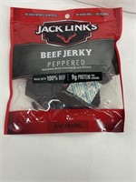 (8x Bid) Jack Links 2.85 Oz Beef Jerky-Peppered