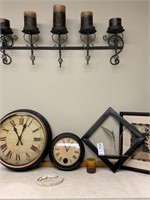 Office Wall Decor+Clocks