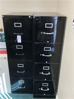 2-Metal Heavy Duty File Cabinets