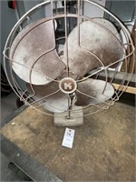Vintage Industrial Metal Kenmore Fan