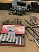 Various Allen Wrenches+Deep Socket Set