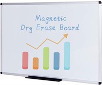 Magnetic Dry Erase Board, 48 X 24"